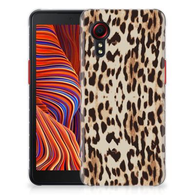 Samsung Galaxy Xcover 5 | TPU Hoesje | Leopard