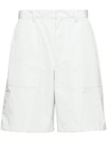 Prada bermuda en nylon recyclé - Blanc