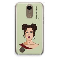 Pop-Art Creator: LG K10 (2017) Transparant Hoesje