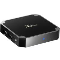 X96 mini 4K*2K UHD Output Smart TV BOX Player with Remote Controller Android 7.1.2 Amlogic S905W Quad Core ARM Cortex A53 2GHz RAM: 2GB ROM: 16GB