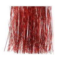 Lametta kerstrood H40cm B50cm
