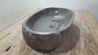 Riviersteen waskom RXXL2503720, 72x41x15 cm