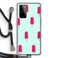Waterijsje: OnePlus 9 Pro Transparant Hoesje met koord