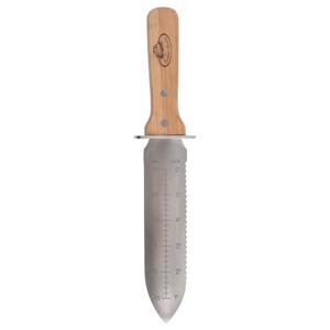 Esschert design Hori Hori mes - tuindersmes met schede - RVS - 8 x 32 cm - Tuingereedschap