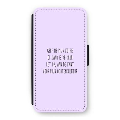 Ochtendhumeur: iPhone 12 Pro Flip Hoesje
