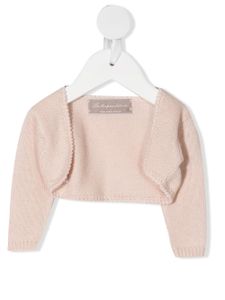 La Stupenderia cardigan à coupe crop - Rose