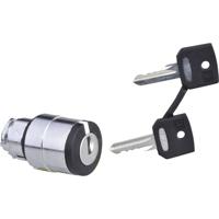 Schneider Electric ZB4BG09 ZB4BG09 (Ø) 22 mm Chroom, Zwart 1 stuk(s)