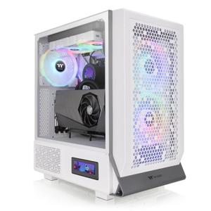 Thermaltake Ceres 300 TG ARGB Snow tower behuizing Window-kit, USB-C