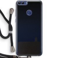 Musketon Halftone: Huawei P Smart (2018) Transparant Hoesje met koord