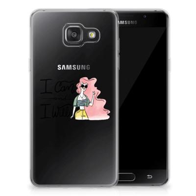 Samsung Galaxy A3 2016 Telefoonhoesje met Naam i Can Samsung Galaxy A3 2016 Telefoonhoesje met Naam i Can