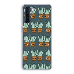 Sansevieria: Oppo A91 Transparant Hoesje
