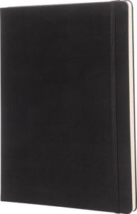 Moleskine notitieboek, ft 19 x 25 cm, gelijnd, harde cover, 192 blad, zwart