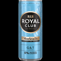 Royal Club Mocktail Gin Tonic 0% 250ML bij Jumbo
