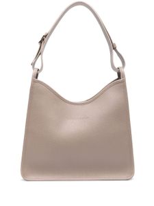 Longchamp sac porté épaule Le Foulonné - Gris