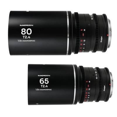 Laowa Nanomorph S35 Bundle (65mm, 80mm) (Silver) MFT