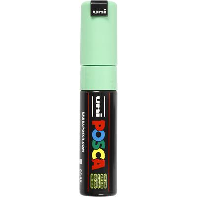 Uni-Posca Posca marker, afm pc-8k, lijndikte 8 mm, breed, lichtgroen, 1 stuk