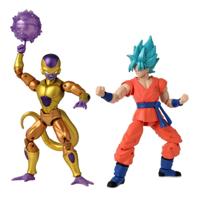 Dragon Ball Super Dragon Stars Action Figure 2-Pack Battle Pack: Golden Frieza vs Super Saiyan Blue Goku 17 cm