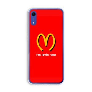 I'm lovin' you: Honor Play 8A Transparant Hoesje