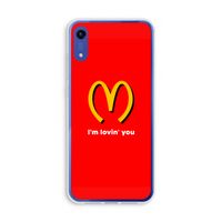I'm lovin' you: Honor Play 8A Transparant Hoesje