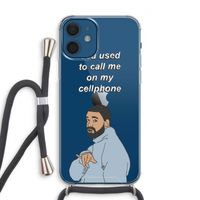 Hotline bling: iPhone 12 Transparant Hoesje met koord