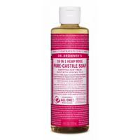Dr. Bronner's Rose 18-in-1 Pure-Castile Soap 240ml