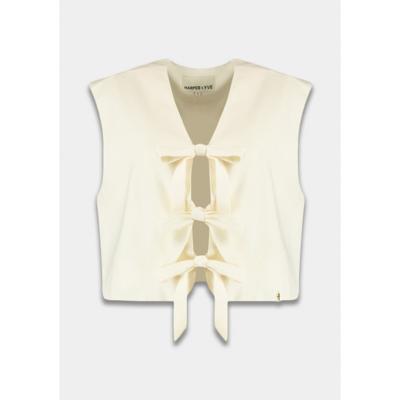 Harper & Yve - Wit | Dames | Gilet | Wit | S | regular | Kamst mode