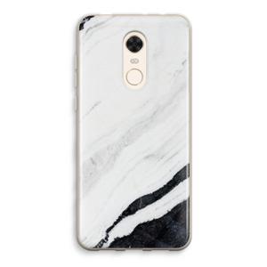 Elegante marmer: Xiaomi Redmi 5 Transparant Hoesje