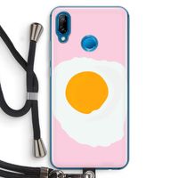 Sunny side up: Huawei P20 Lite Transparant Hoesje met koord