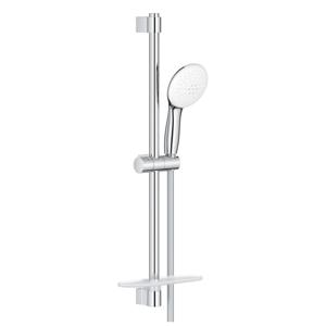 GROHE Tempesta 110 Glijstangset - 60cm - 2 straalsoorten - 7.4l/min - met zeephouder - chroom 26638003