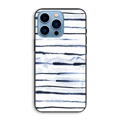 Ink Stripes: iPhone 13 Pro Max Biologisch afbreekbaar hoesje
