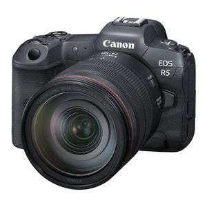 Canon EOS R5 systeemcamera Zwart + RF 24-105mm f/4.0L IS USM