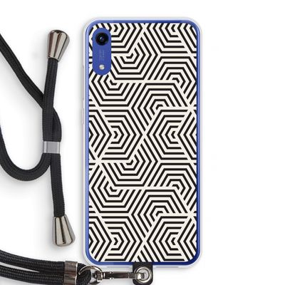 Magic pattern: Honor Play 8A Transparant Hoesje met koord