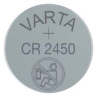 Varta CR2450/6450 lithium knoopcelbatterij 6450101401 - 3V