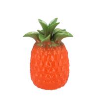 Bloemenvaas Tropical Pineapple - ananas vaas - oranje - D14 x H18 cm