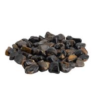 Edelsteen Zwarte Onyx Trommelstenen - 1000 gram