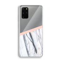 A touch of peach: Samsung Galaxy S20 Plus Transparant Hoesje