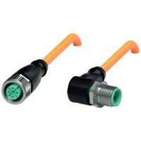 Pepperl+Fuchs 221859 Sensor/actuator connector, geassembleerd Aantal polen (sensoren): 4, 4 1 m 1 stuk(s)