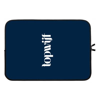 Topwijf Navy: Laptop sleeve 13 inch