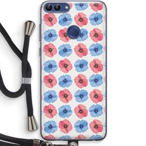 Klaproosjes: Huawei P Smart (2018) Transparant Hoesje met koord