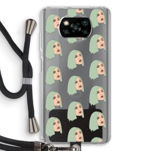 King Kylie: Xiaomi Poco X3 Pro Transparant Hoesje met koord