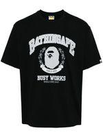 A BATHING APE® t-shirt en coton à logo imprimé - Noir - thumbnail