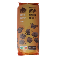 Nutribel Kinderkoekjes chocolade bio 140 Gram
