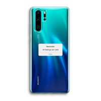 Reminder: Huawei P30 Pro Transparant Hoesje