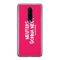 Neuters (roze): OnePlus 7 Pro Transparant Hoesje