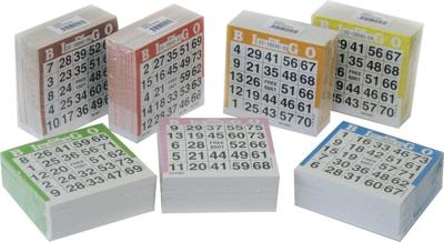 bingoblok 20x25vel bruin