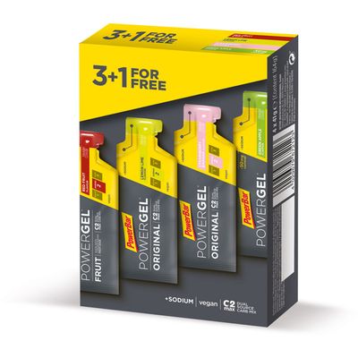 Powerbar Multiflavour Pack Powergel (3+1)