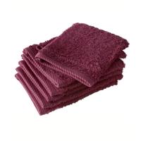 De Witte Lietaer Washandjes Helene Beet Red 15 x 21 cm - 6 stuks - Katoen