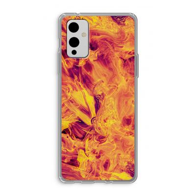 Eternal Fire: OnePlus 9 Transparant Hoesje