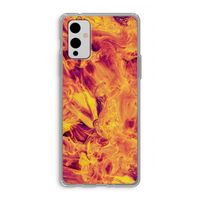 Eternal Fire: OnePlus 9 Transparant Hoesje