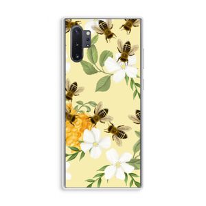 No flowers without bees: Samsung Galaxy Note 10 Plus Transparant Hoesje